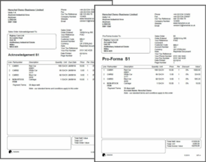 Sales documents Herschel Systems Limited